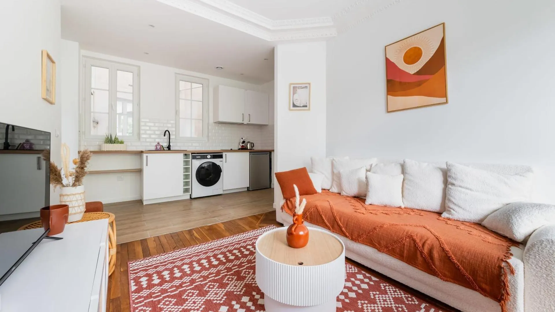 2 Pieces Fonctionnel Metro Jaures - Paris 19 - 4P - Flat-Guest Apartment
